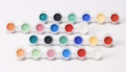 百陶會(huì )12色迷你釉上彩條